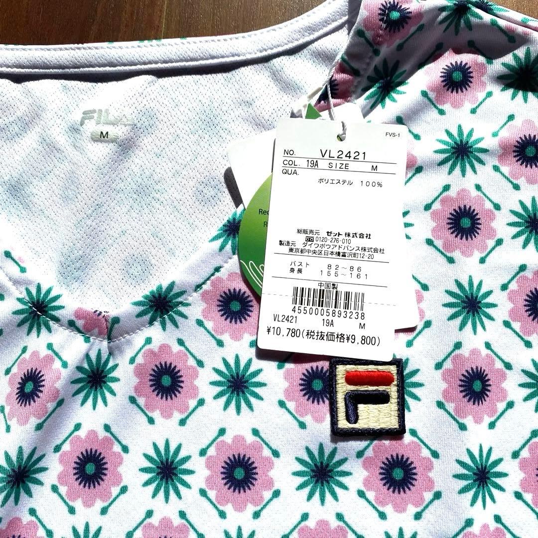 新品　FILA セットアップ　トップス　スコート Mサイズ　ピンク