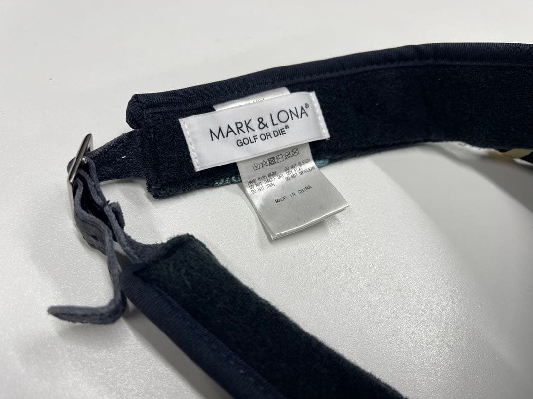 MARK & LONA ゴルフバイザー スカルデザイン