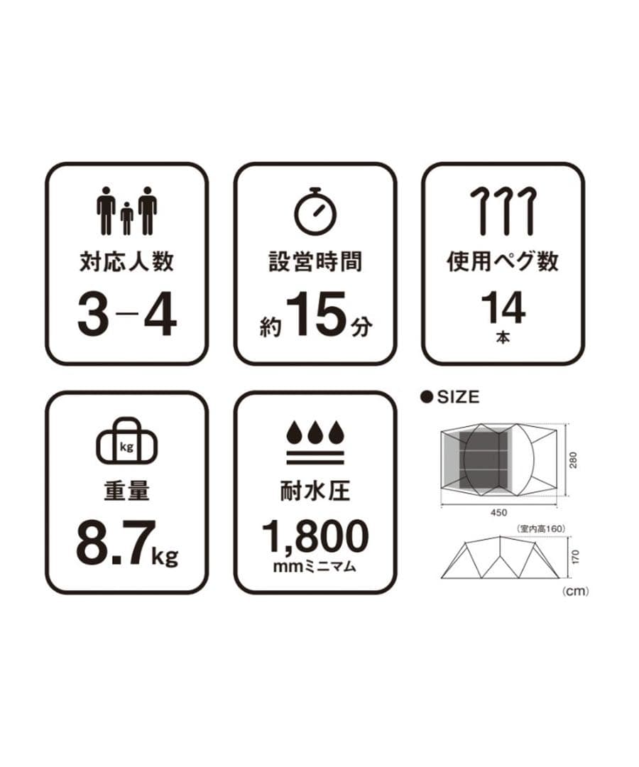 美品　ランドネストドームM