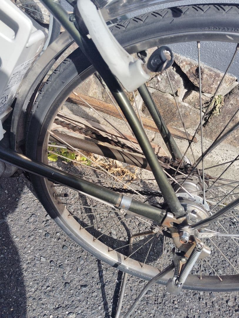 Panasonic 電動アシスト自転車 バッテリー新品3か月以内！大阪府引き取り