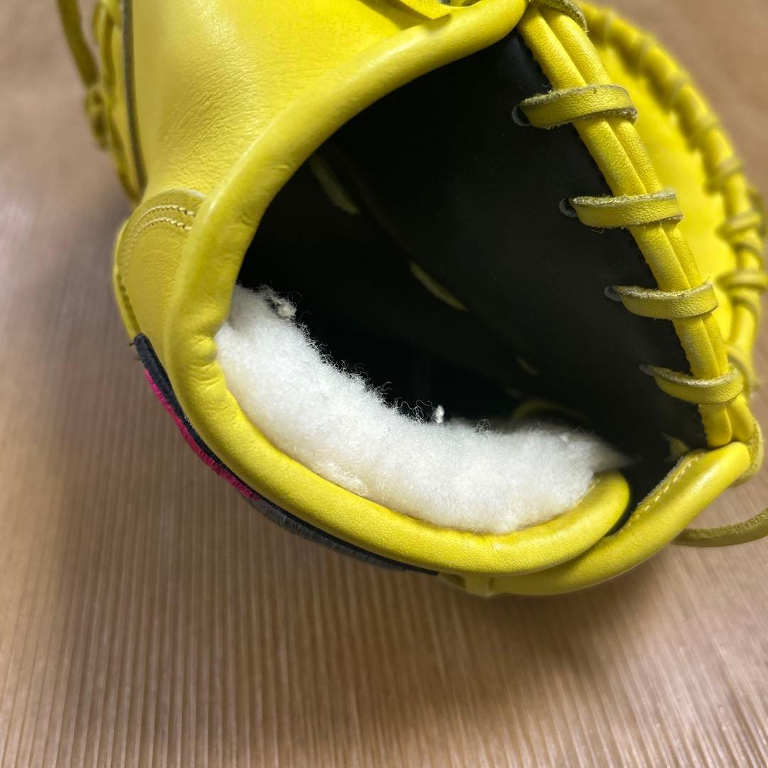 JUNKEI-GLOVE ファーストミット　イエロー