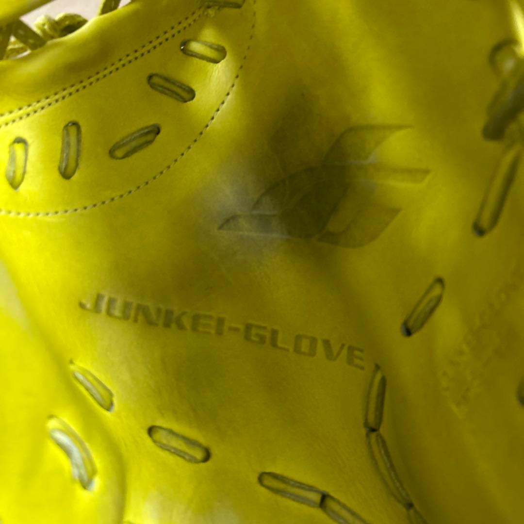 JUNKEI-GLOVE ファーストミット　イエロー