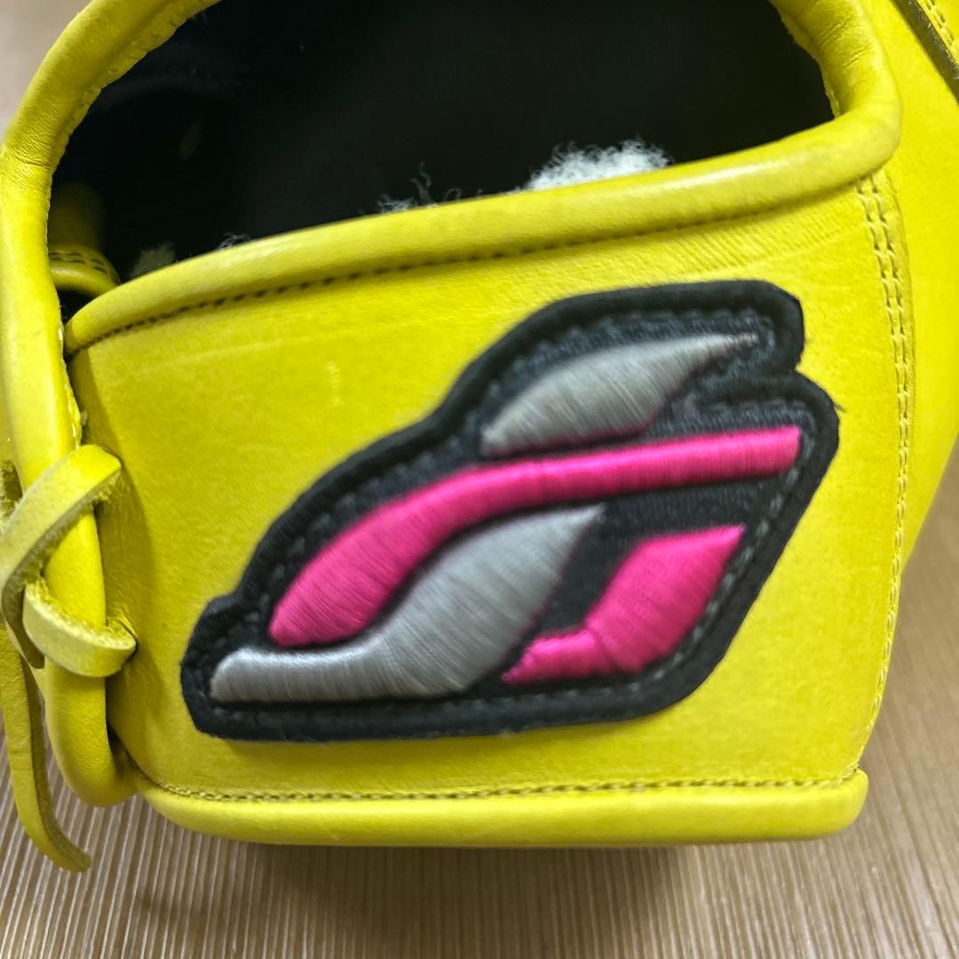 JUNKEI-GLOVE ファーストミット　イエロー