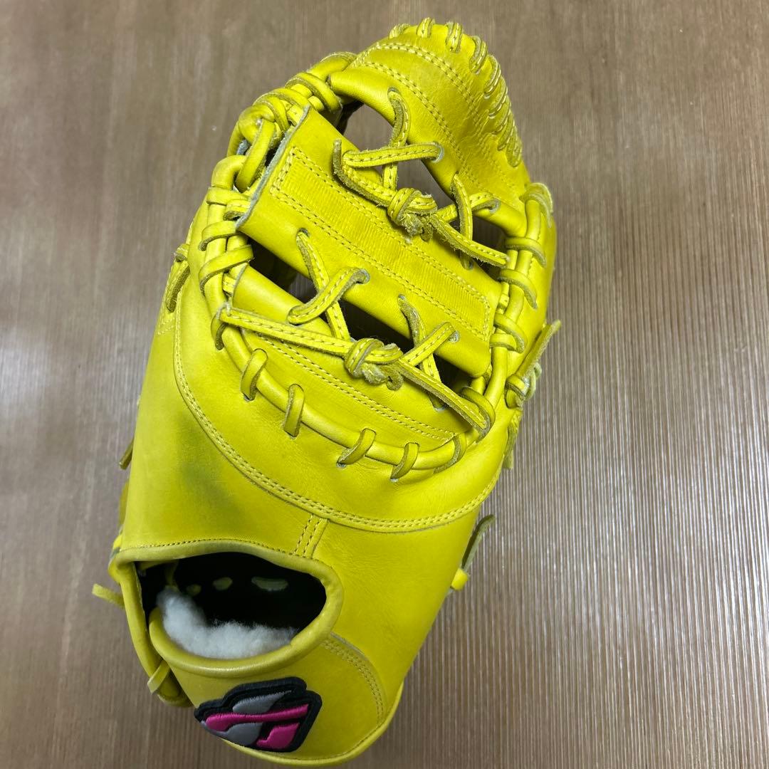 JUNKEI-GLOVE ファーストミット　イエロー