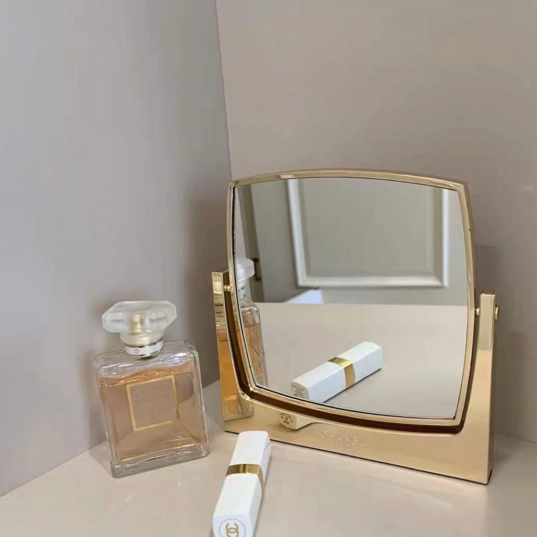【未使用品】シャネル CHANEL ノベルティ 回転式スタンドミラー
