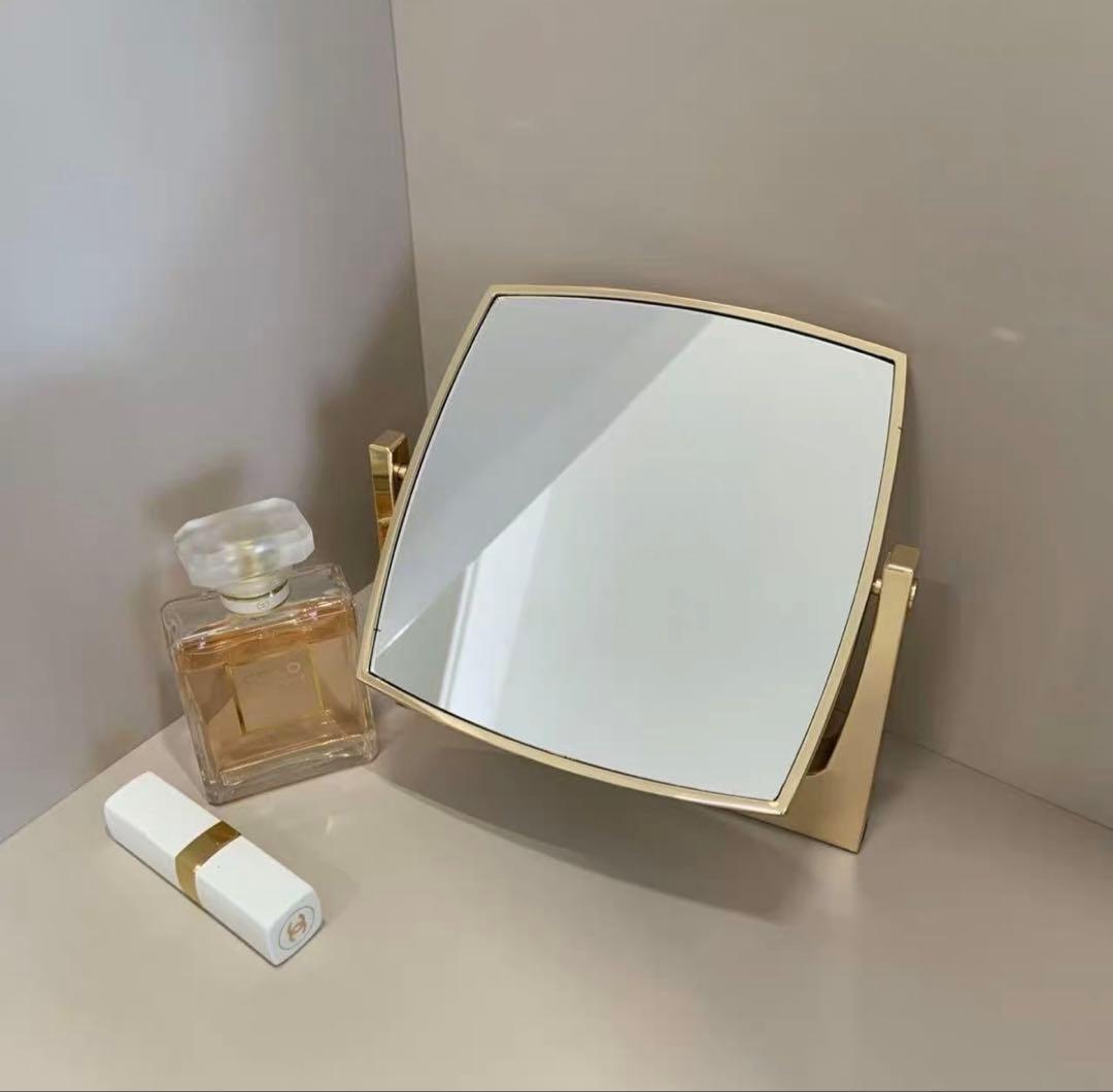 【未使用品】シャネル CHANEL ノベルティ 回転式スタンドミラー