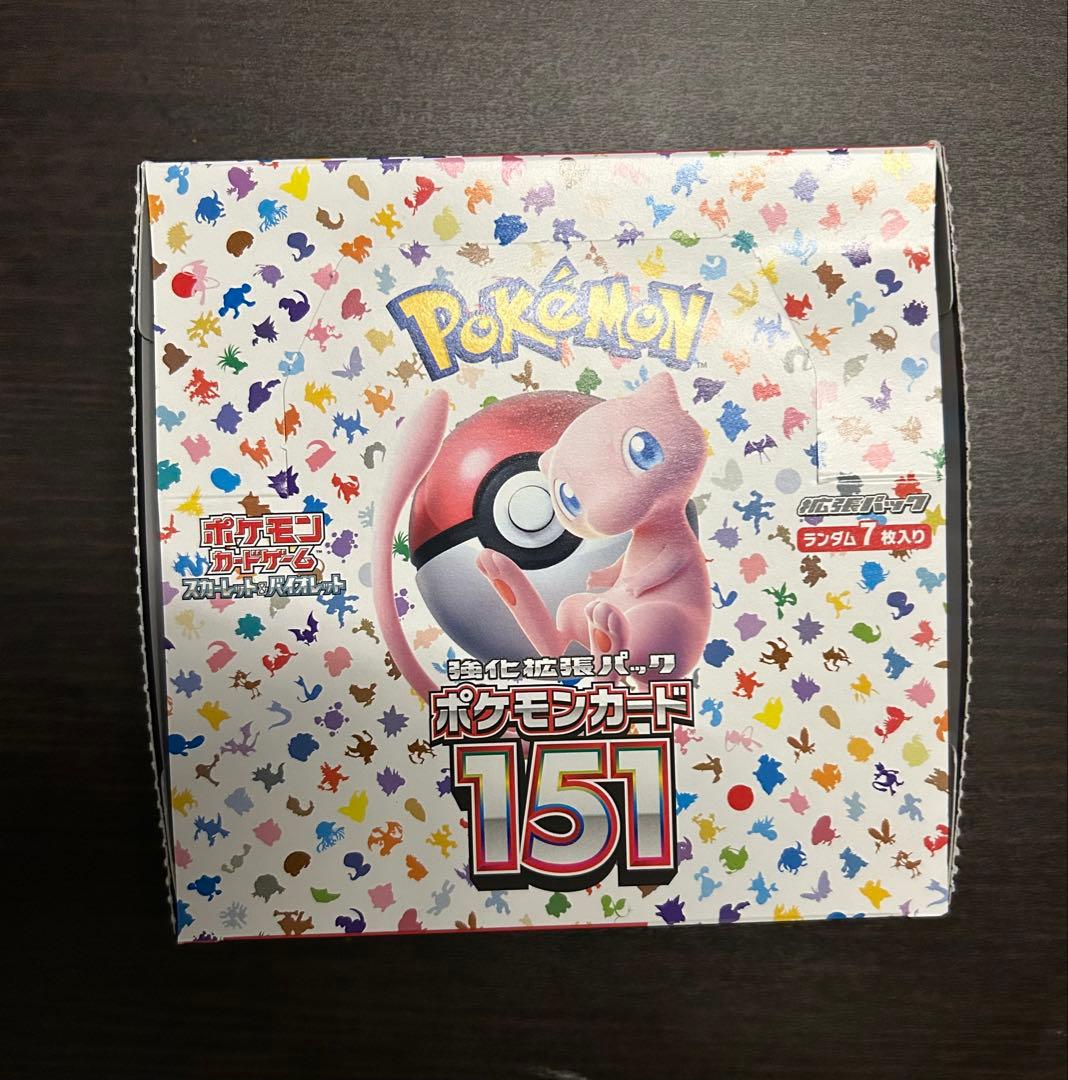 ポケモンカードゲーム　151 1box