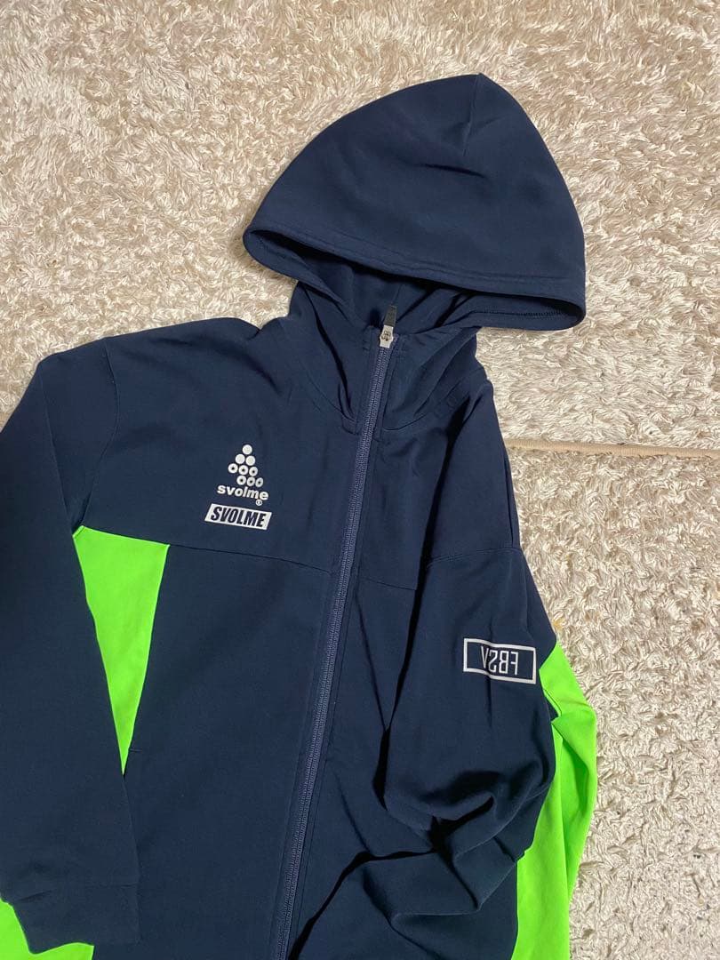 SVOLME スボルメ　ピステ　ジャージ　長袖　　蛍光　セット　トレーニング