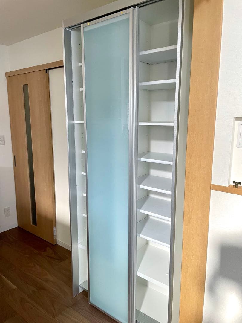 【新品未使用】LIXILスライディングストッカー キッチン収納 スライド式食器棚