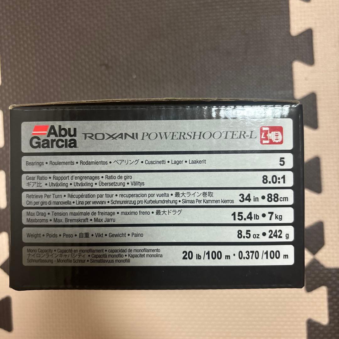リール AbuGarcla ROXANI POWERSHOOTER-L