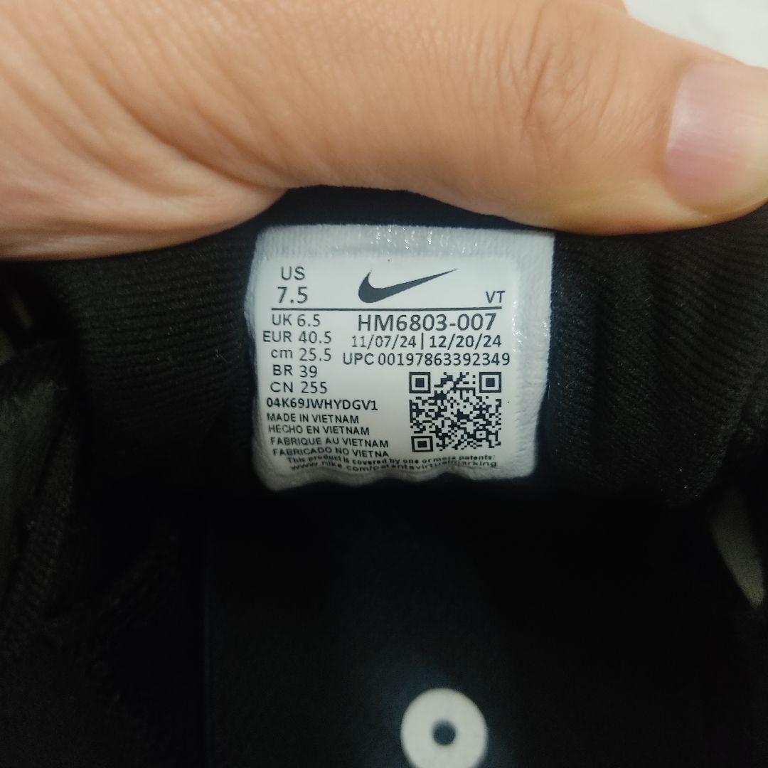 ♫12km NIKE ボメロ18ランニングシューズ 25.5cm ブラック 箱