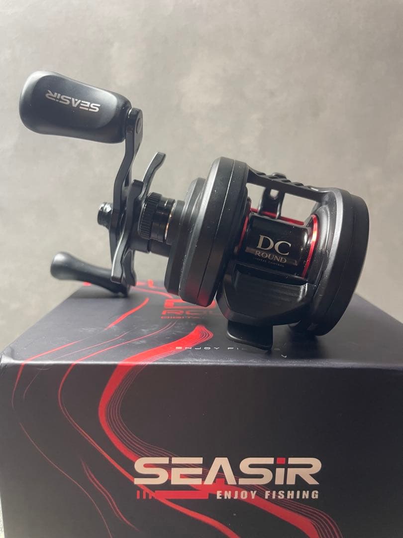 SEASIR DCラウンド 164g 真鍮ギア搭載 海水 左巻 DC搭載