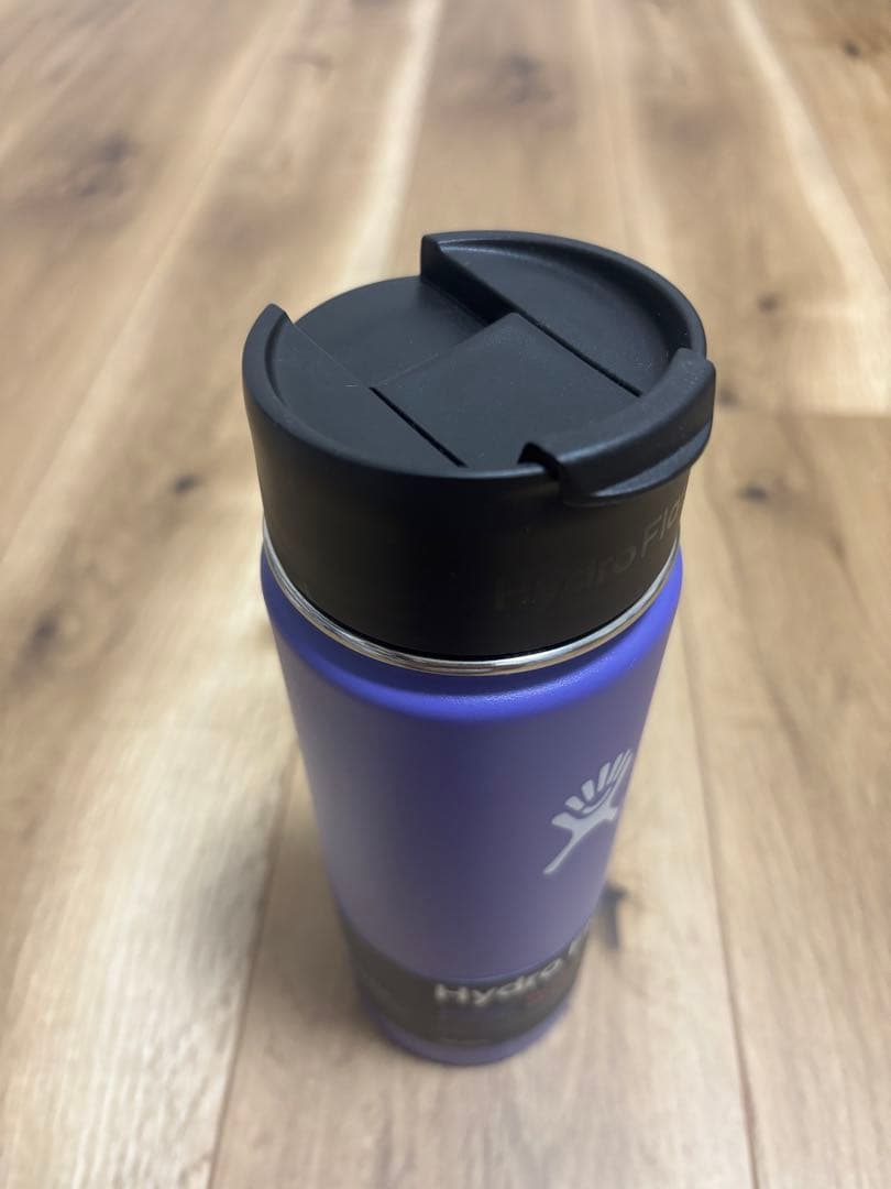 『最終値下げ』『希少』『未使用』ハイドロフラスク　20oz 紫　水筒