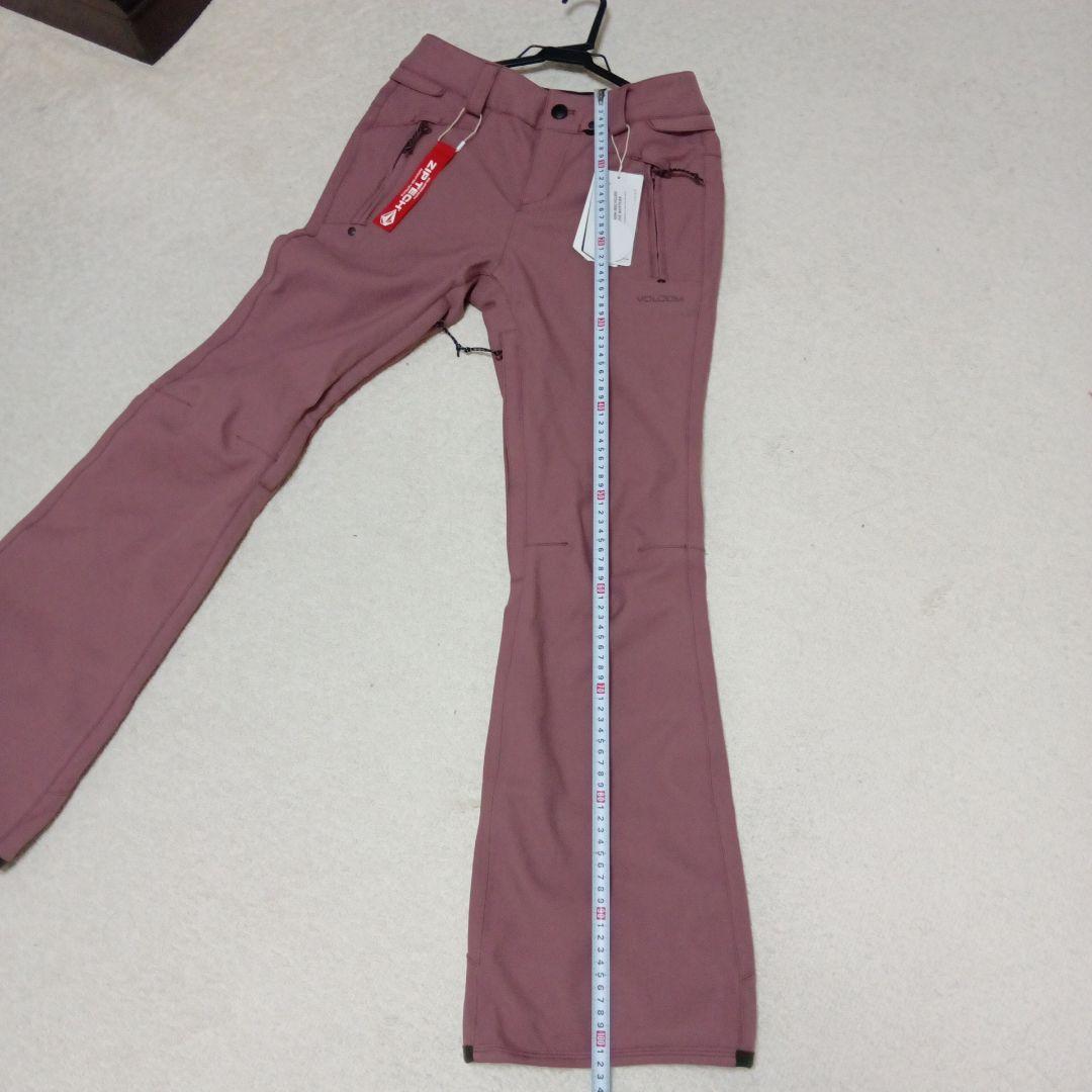 VOLCOM スノーボードパンツ XSサイズ ピンクブラウン