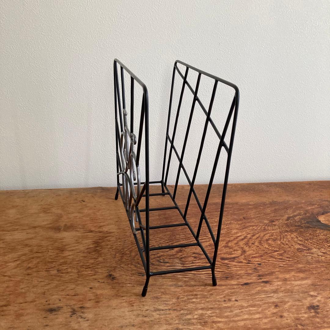 NYC bike messengerマガジンラック (ハンドメイド)