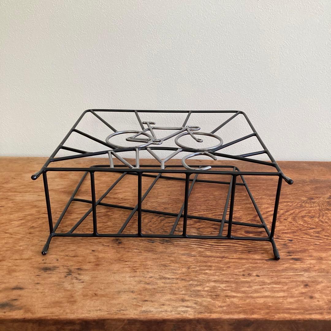 NYC bike messengerマガジンラック (ハンドメイド)