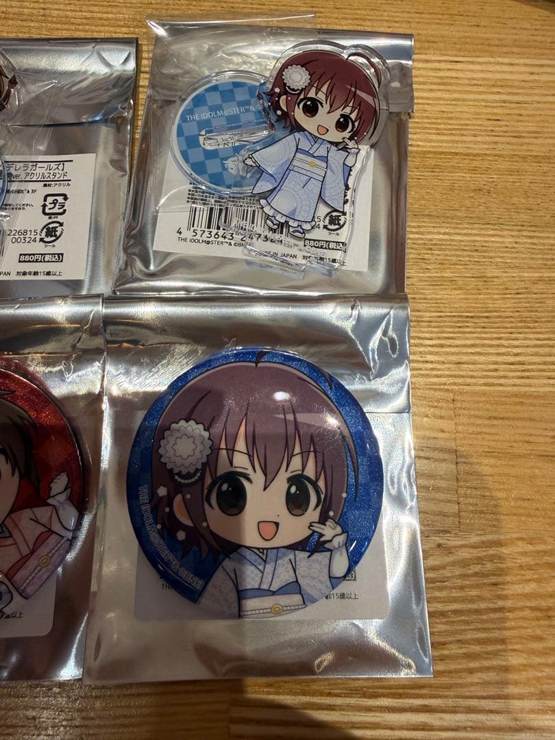 可惜夜月　ピニャコラ太　缶バッジ　ミニアクスタ