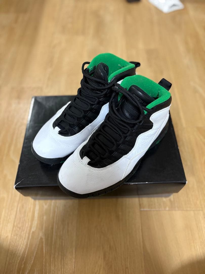 AIR JORDAN 10 RETRO White×Green