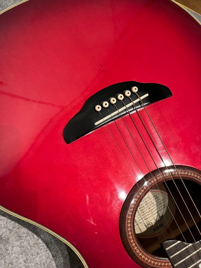 YAMAHA APX-6A エレアコ サンバーストカラー通電確認