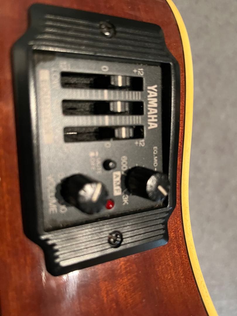 YAMAHA APX-6A エレアコ サンバーストカラー通電確認