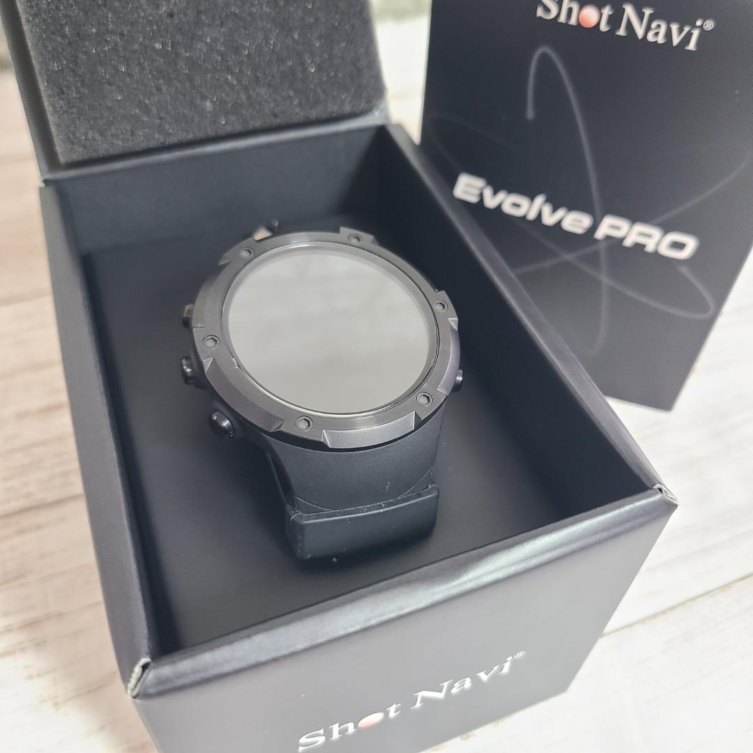 極美品★ Shot Navi Evolve PRO ゴルフ用GPSウォッチ