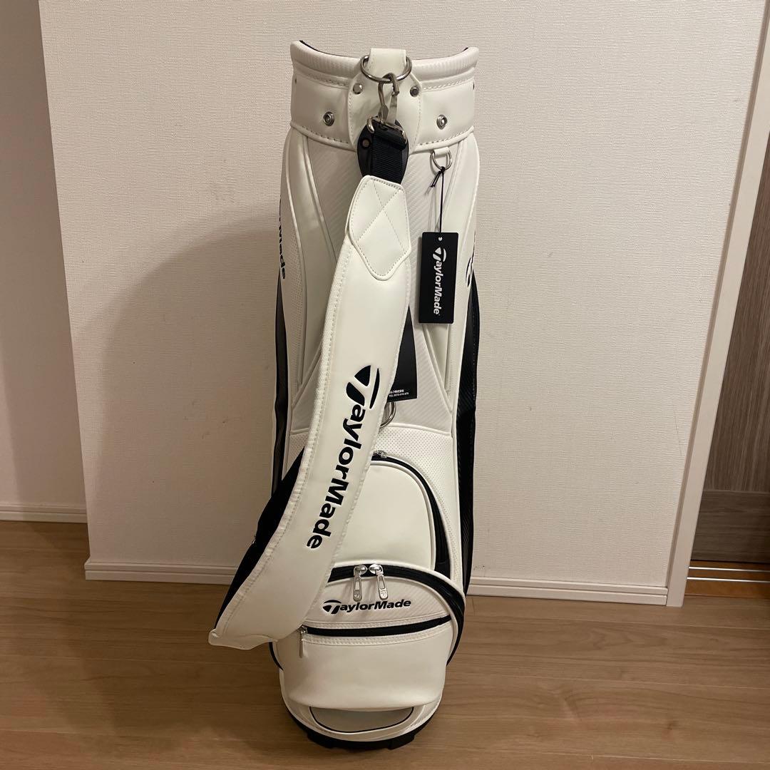 【新品】TaylorMade キャディバッグ　ホワイト