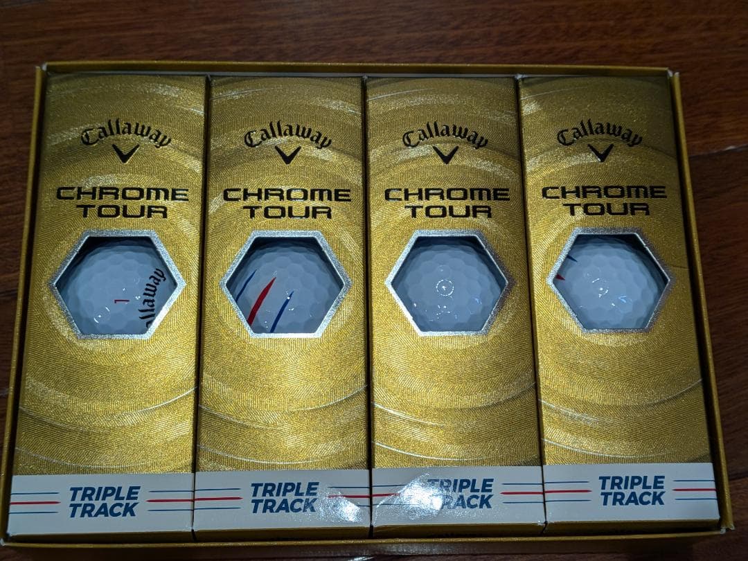 キャロウェイ ボール 36個 CHROME TOUR HOT DOG ERC