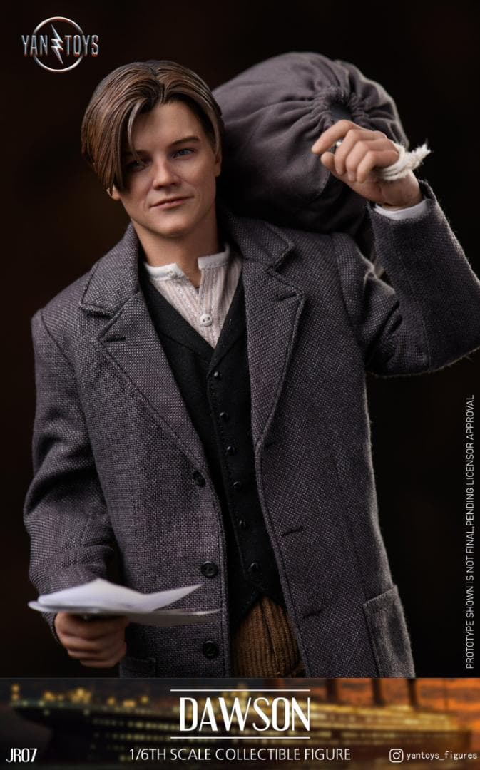 YANTOYS 1/6 ドーソン JR07 Dawson タイタニック ジャック