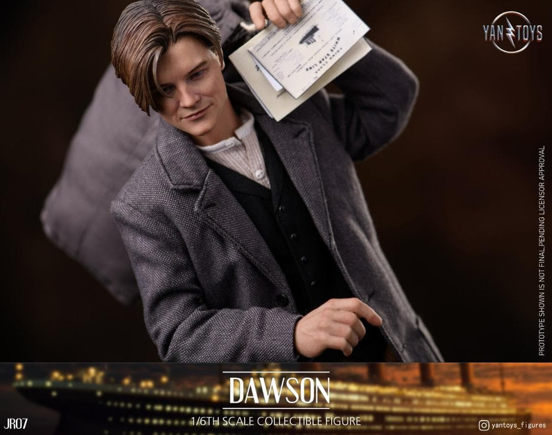 YANTOYS 1/6 ドーソン JR07 Dawson タイタニック ジャック