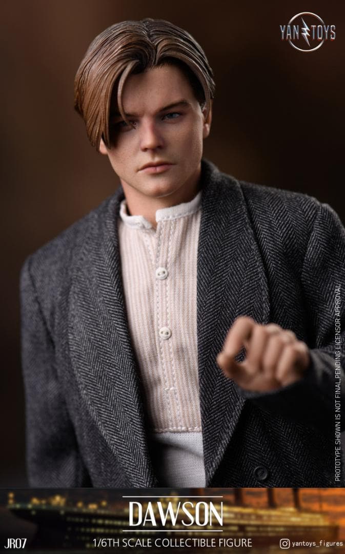 YANTOYS 1/6 ドーソン JR07 Dawson タイタニック ジャック