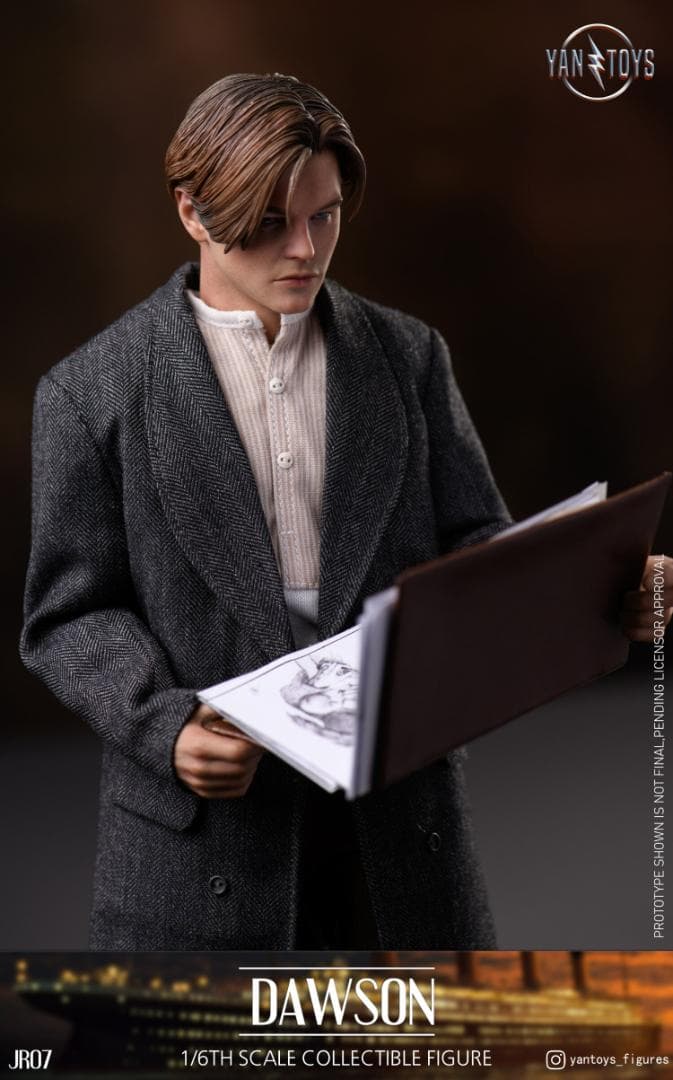 YANTOYS 1/6 ドーソン JR07 Dawson タイタニック ジャック