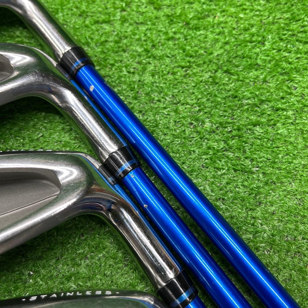寶TIS-595 Caledonia #6-8.Sw アイアンセット レディース