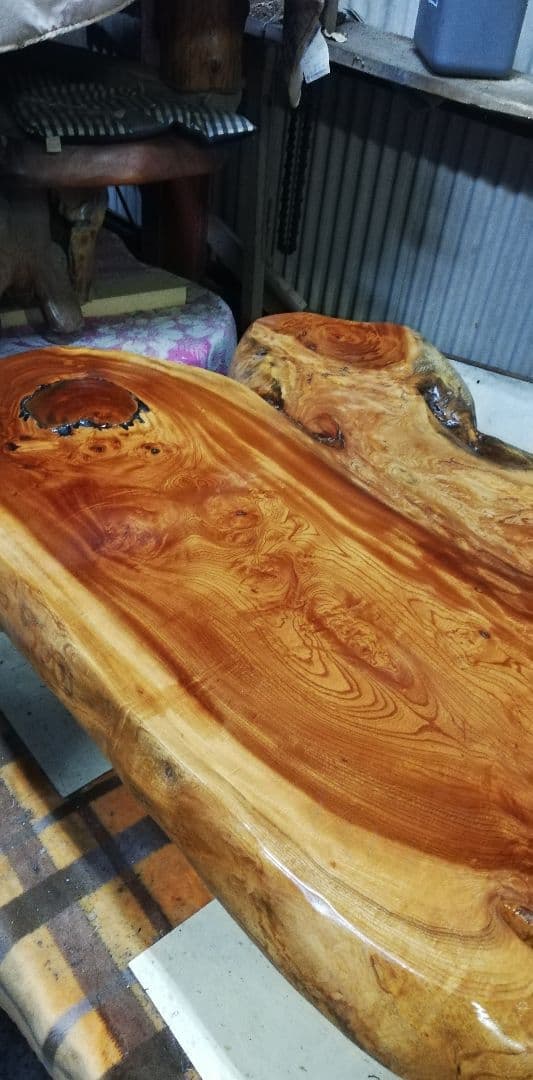 165  自作品　座卓テーブル