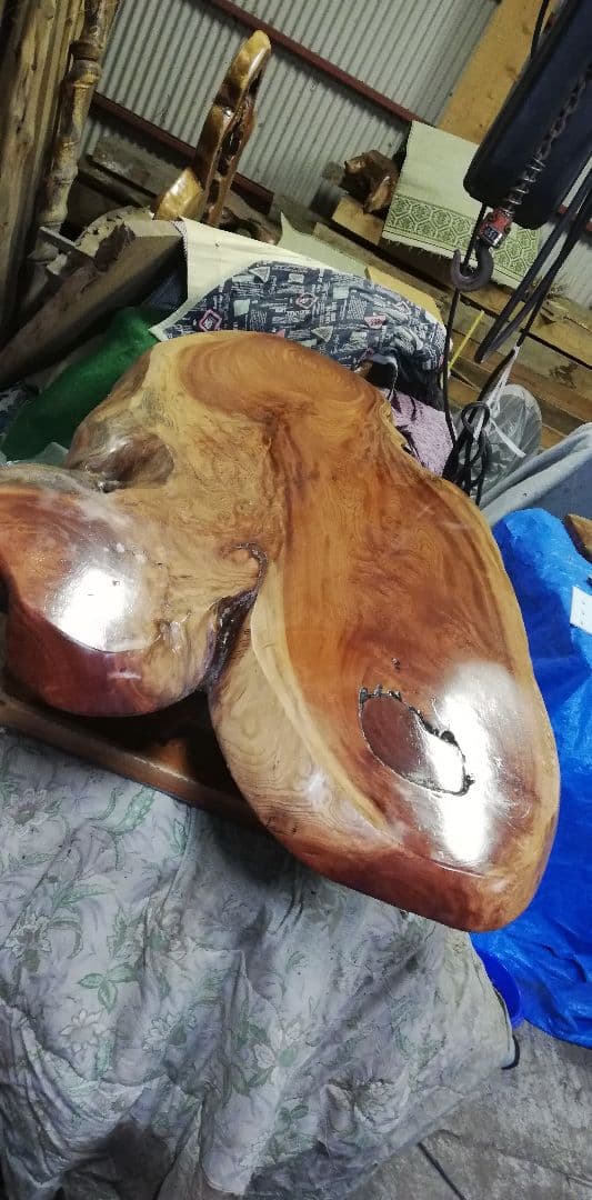 165  自作品　座卓テーブル