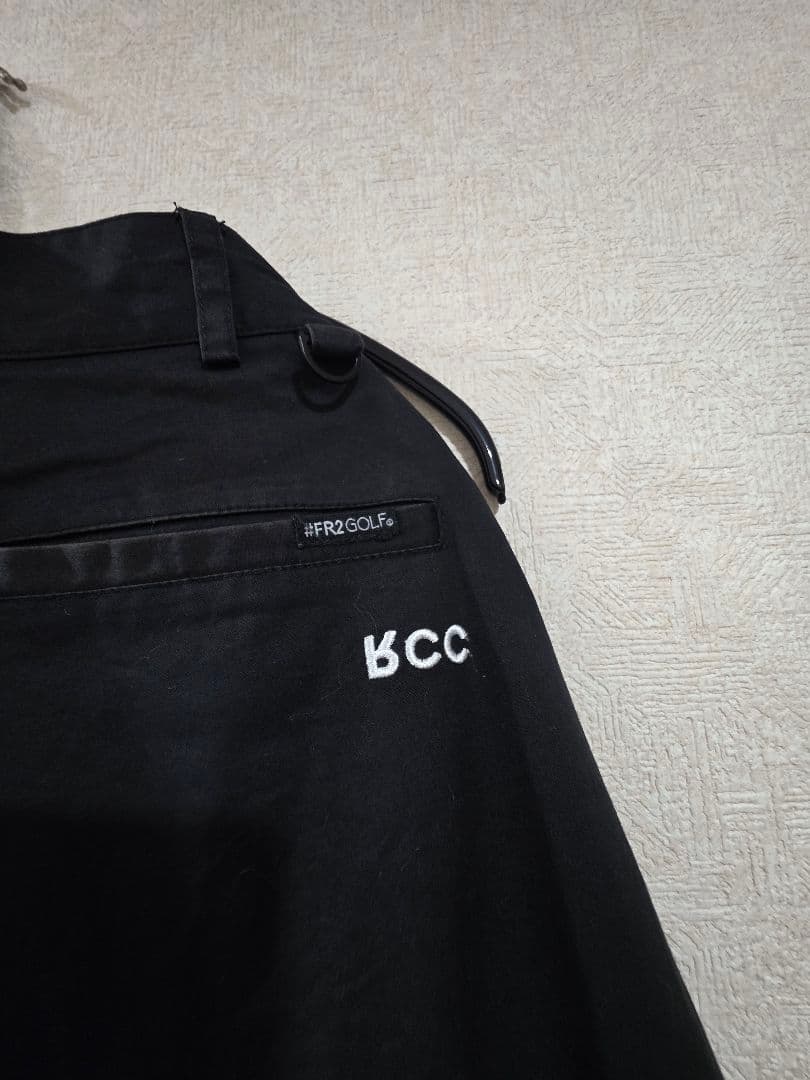 【ほぼ未使用】FR2 GOLF ゴルフ ブラックパンツ サイズ 2XL