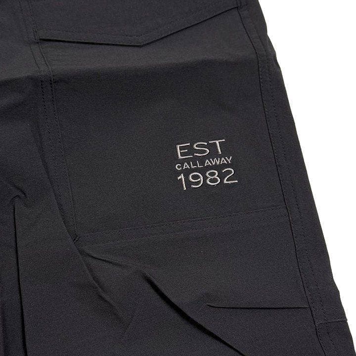 新品 キャロウェイ 8WAYストレッチ シワナイロン 撥水 パンツ 黒 LL