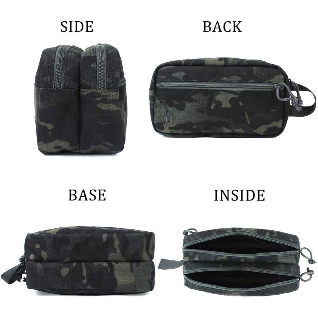 BRIEFING DOUBLE ZIP POUCH ダブルジップ ポーチ 完売品