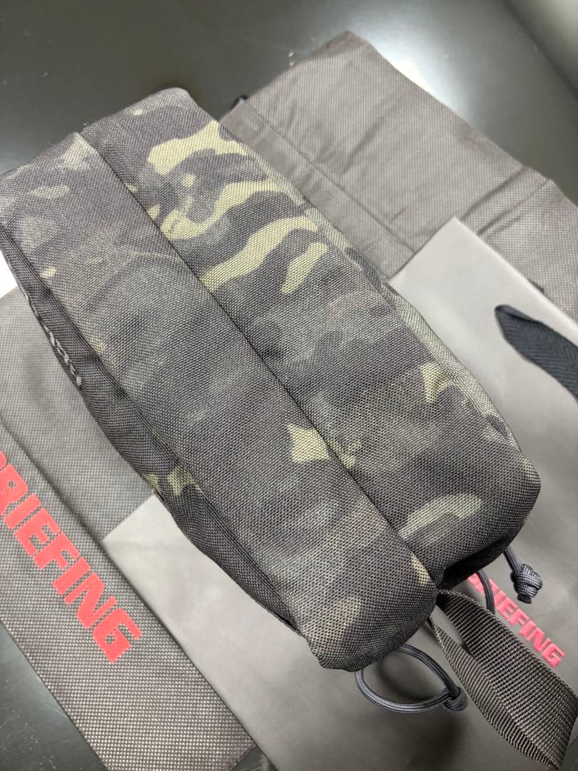BRIEFING DOUBLE ZIP POUCH ダブルジップ ポーチ 完売品
