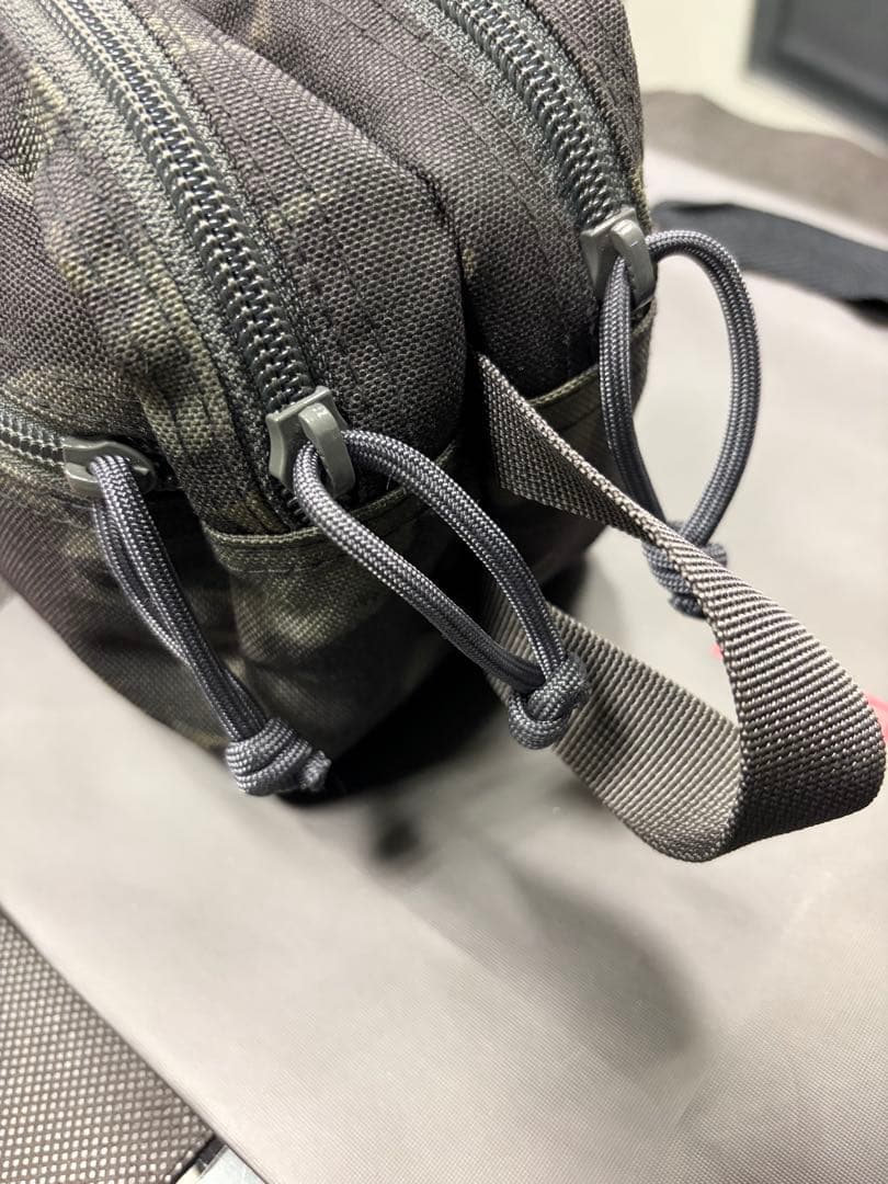 BRIEFING DOUBLE ZIP POUCH ダブルジップ ポーチ 完売品
