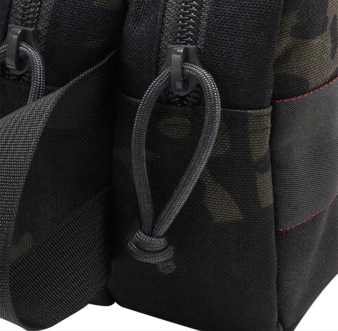 BRIEFING DOUBLE ZIP POUCH ダブルジップ ポーチ 完売品