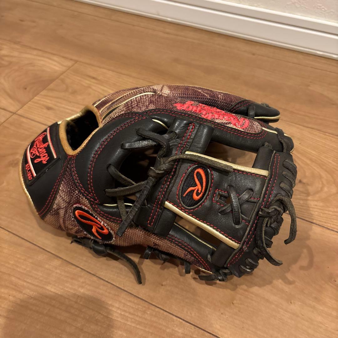 Rawlings 軟式グローブ 迷彩柄
