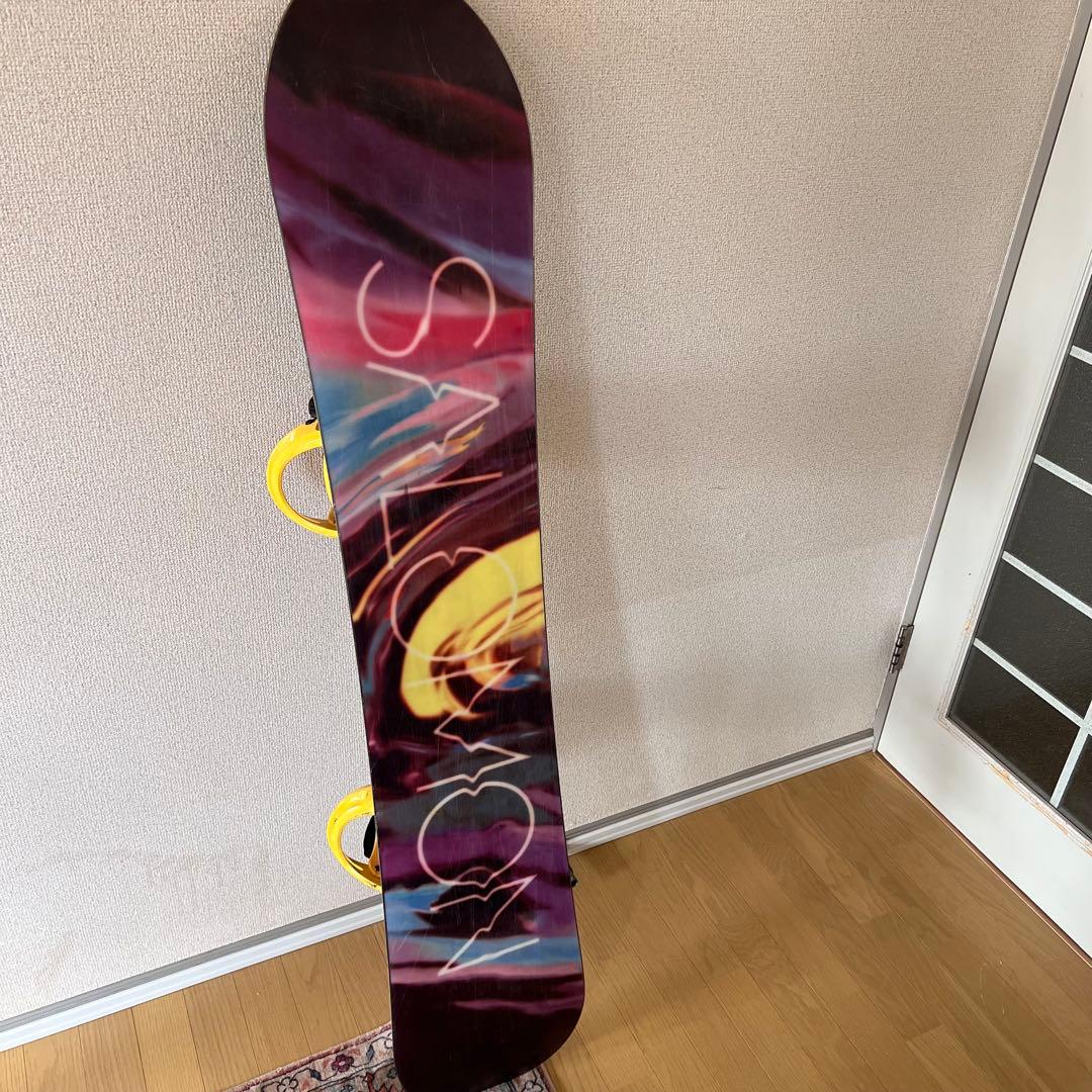 SALOMON スノーボード板＋ビンディング付き