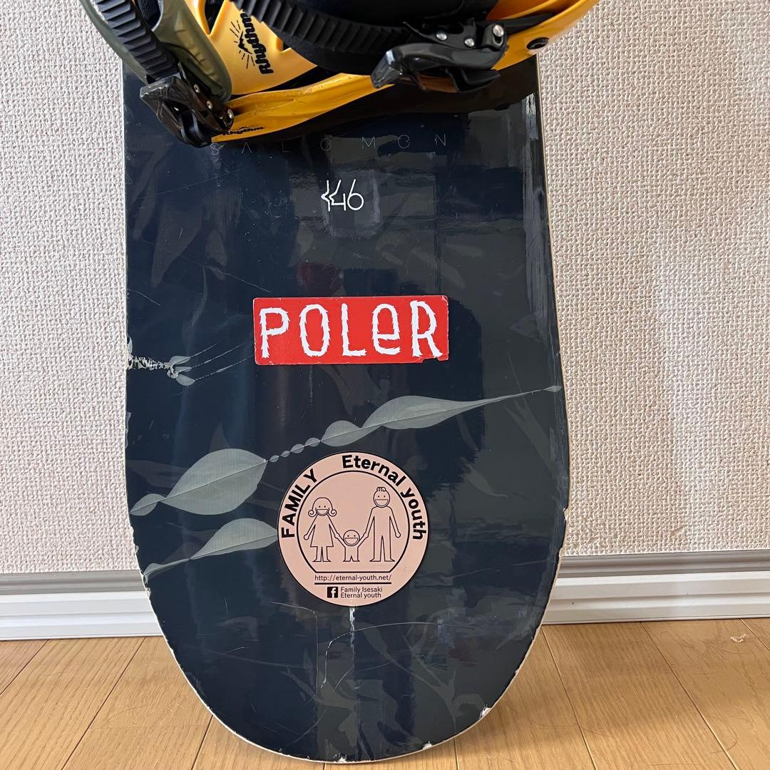 SALOMON スノーボード板＋ビンディング付き