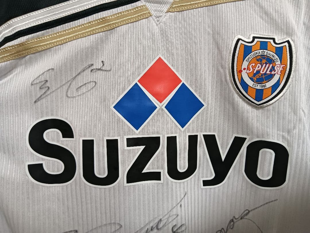 プーマ 清水エスパルス ユニフォーム サイン入り 2011アウェイ 紙タグ付き