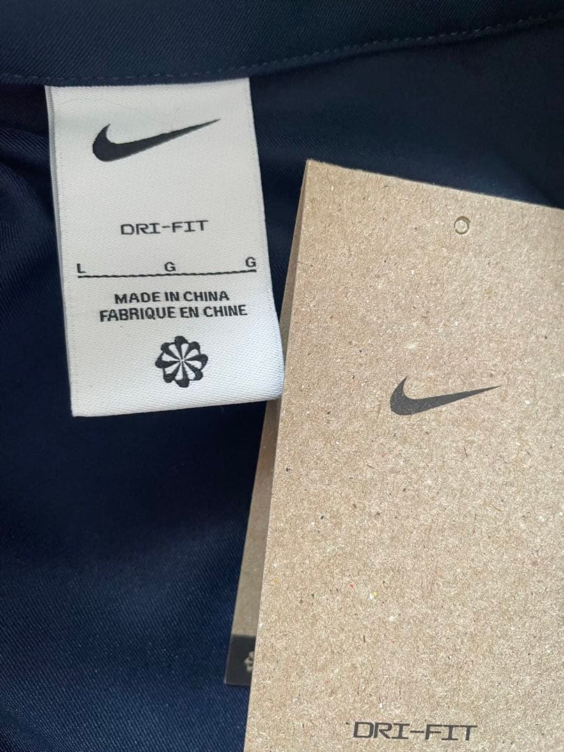 【新品タグ付き】NIKE Dri-FIT セットアップ ★ネイビー/Lサイズ