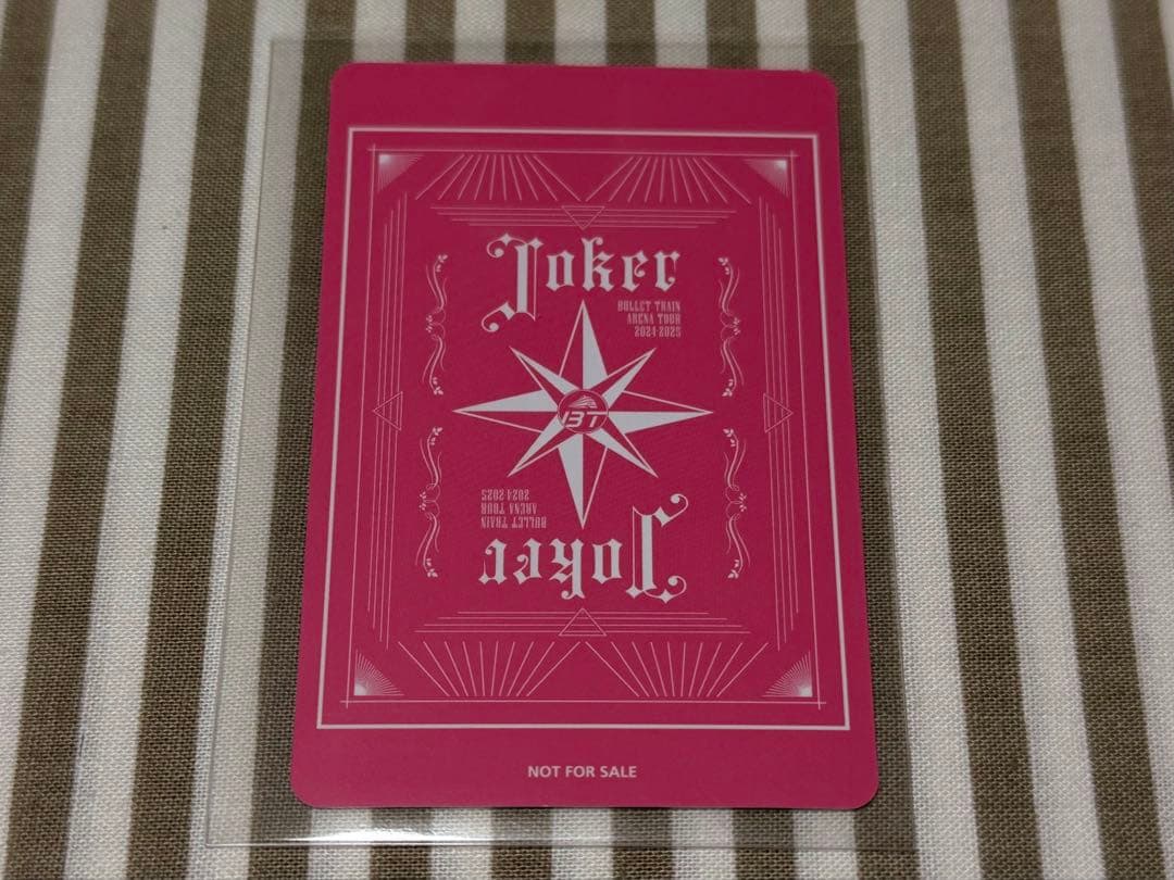 超特急 タクヤ Joker Blu-ray DVD 購入特典 HMV トレカ