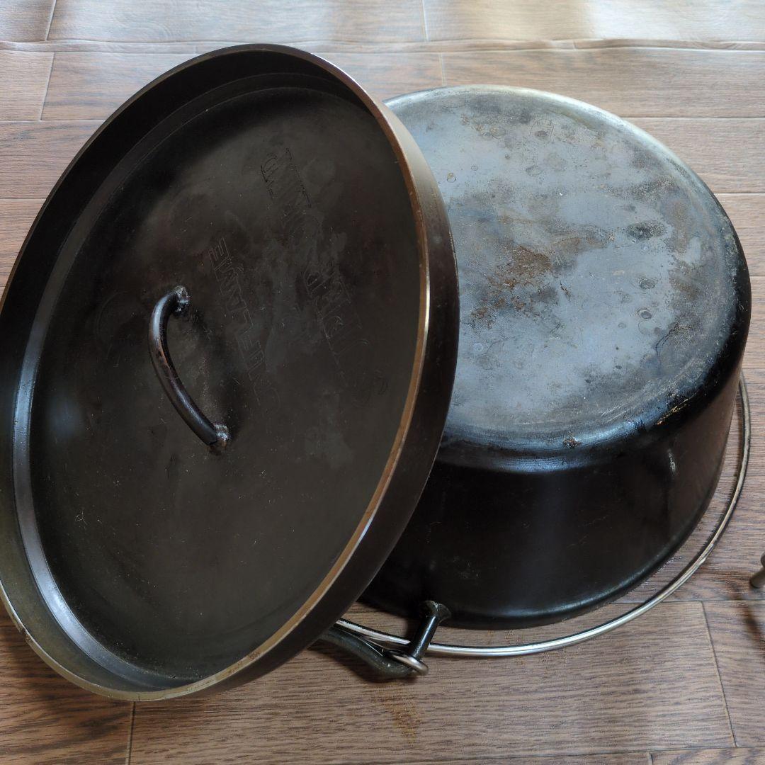 UNIFLAME 12inch SUPER DEEP ダッチオーブン3点セット