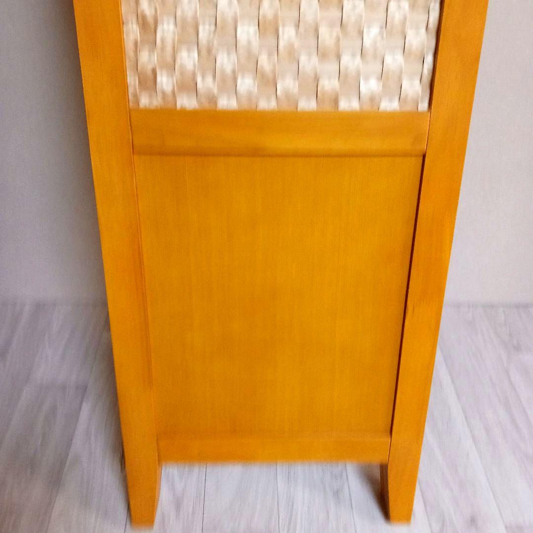 スクリーン パーテーション おしゃれ 衝立 ナチュラル 3連