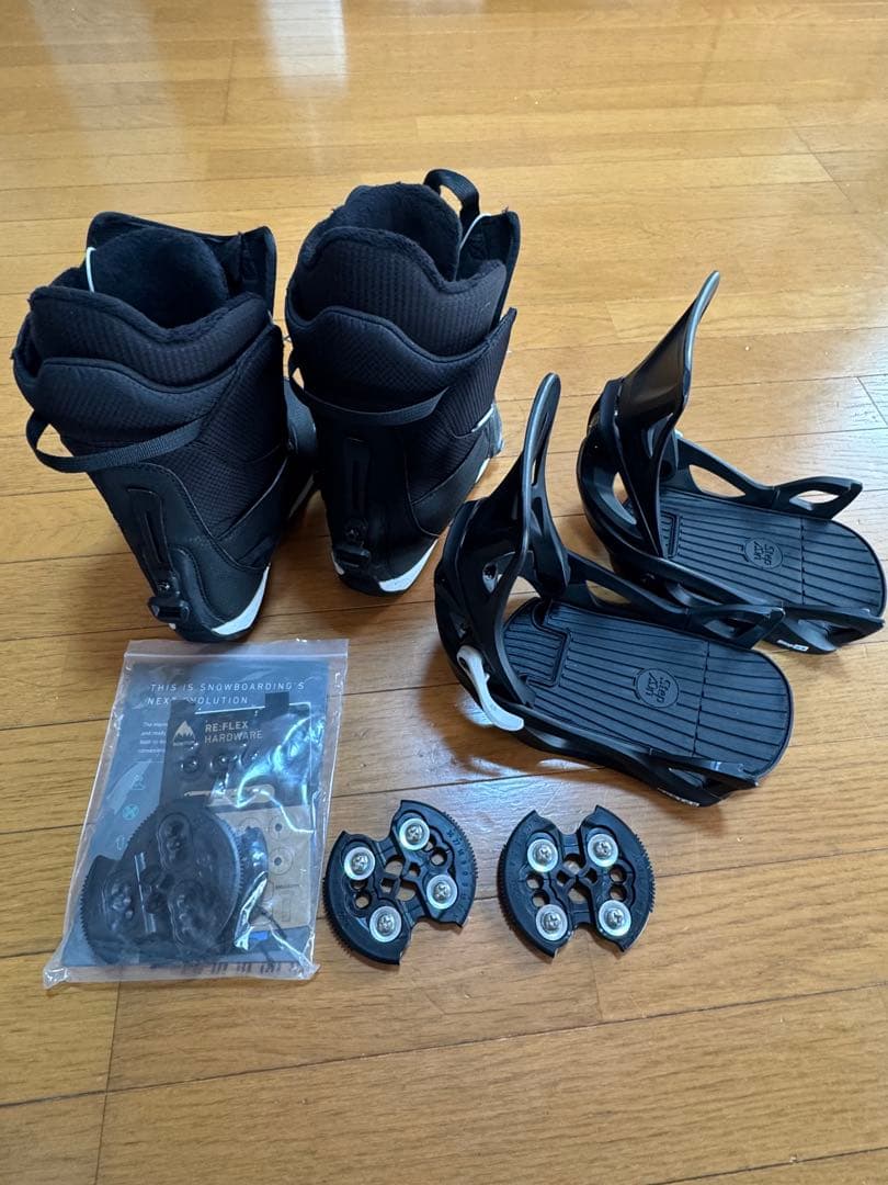 BurtonStepOn キッズZipline ブーツ 22cmとバインLセット