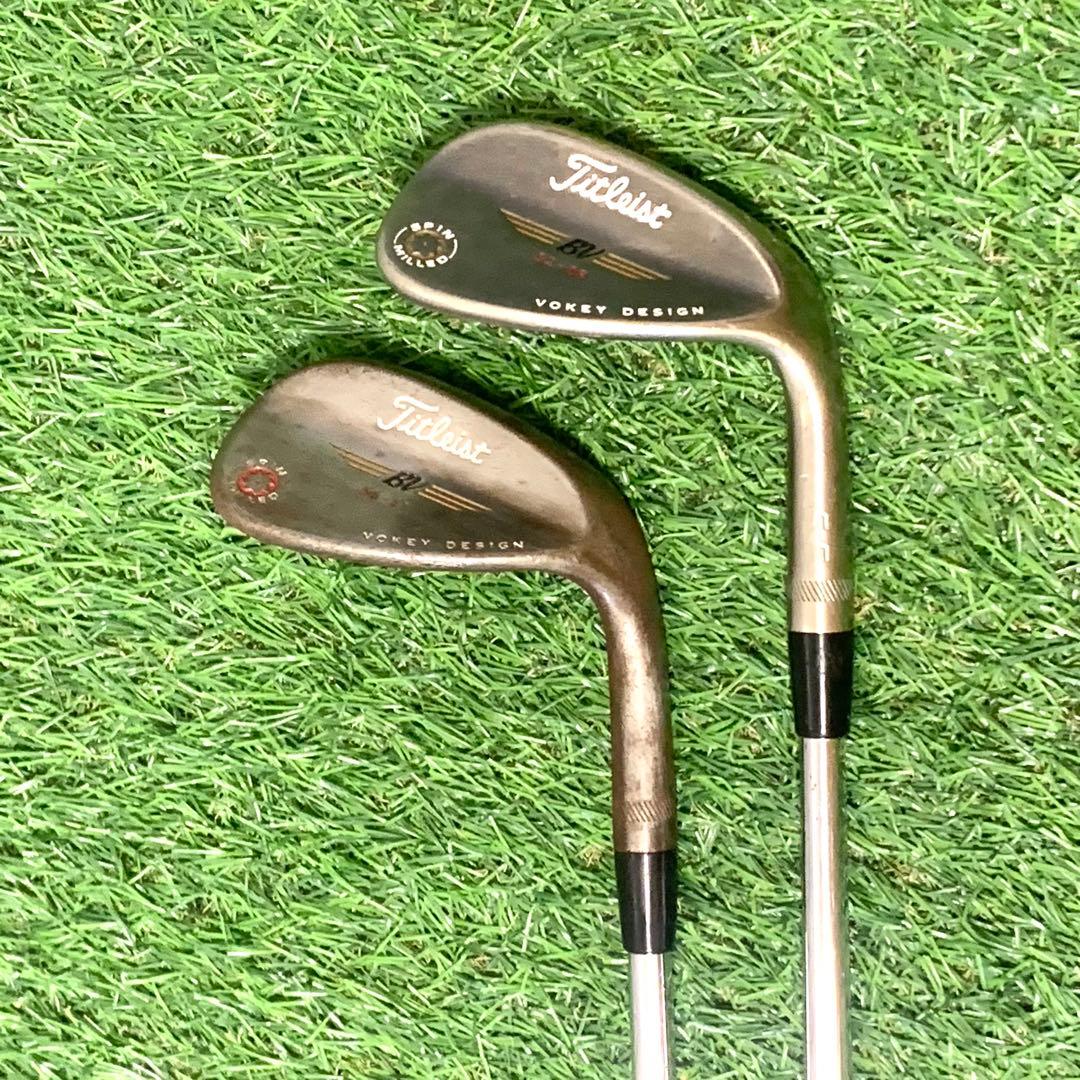 タイトリスト VOKEY DESIGN BV SPINウェッジ2本 52°56°